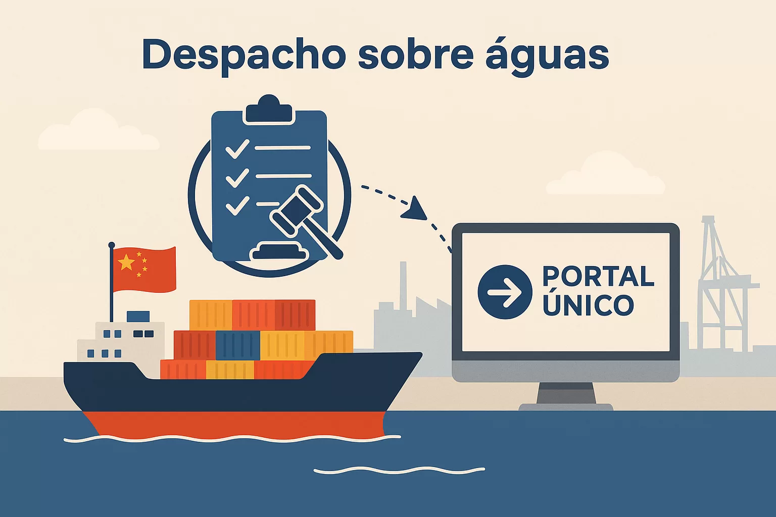 Despacho sobre águas agiliza importações no Brasil