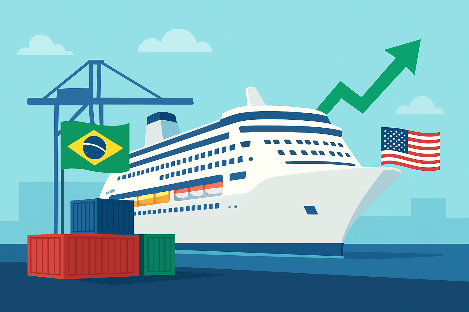 ApexBrasil promove exportação duty-free a cruzeiros