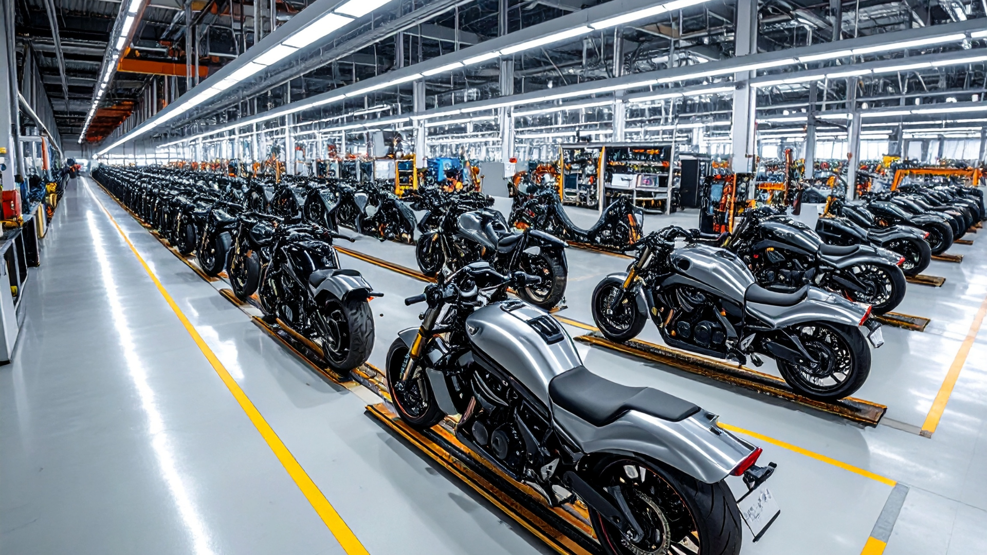 Fabricação de motos em Manaus e o maior parque do Brasil